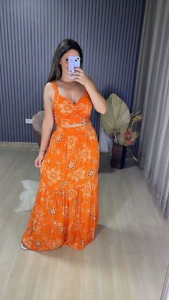 Conjunto saia longa Daiana - Visajo Store