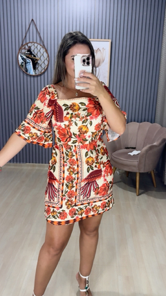 Vestido curto farm - loja online
