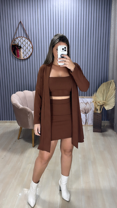 Conjunto 3 peças saia - comprar online