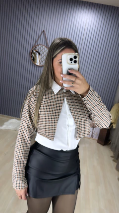 Camisa com casaquinho - comprar online