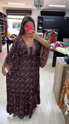 VESTIDO INDIANO LONGO JAQUELINE - comprar online