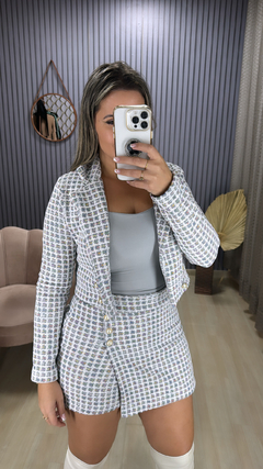Conjunto Tweed curtiu - loja online
