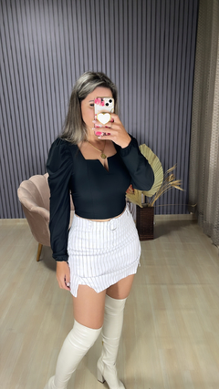 Shorts saia lista benga