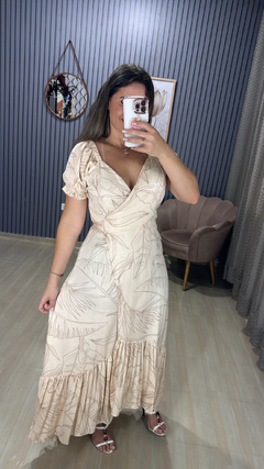 Vestido longo envelope - Visajo Store