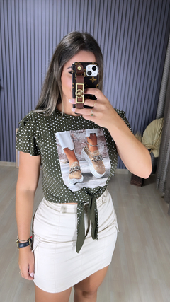 Blusa T-shirt poa - Visajo Store