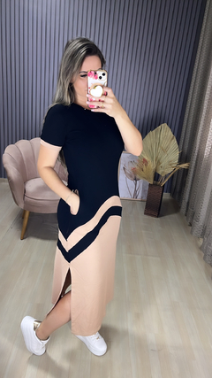 Vestido Moletinho MIDI - Visajo Store