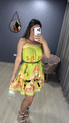 Vestido curto farm - comprar online