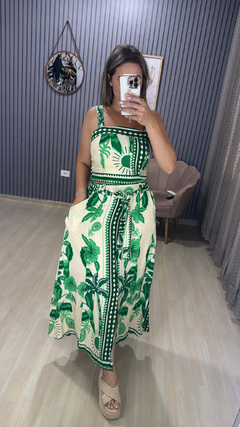 Conjunto saia longa Débora - Visajo Store