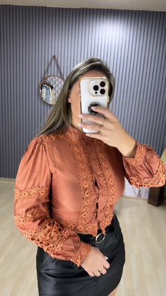 Camisa Croped Luxo - comprar online