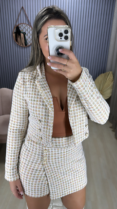 Conjunto Tweed curtiu - comprar online