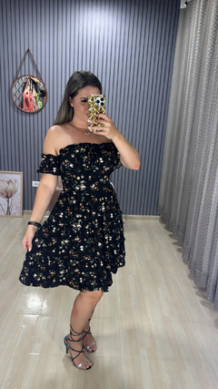 Imagem do Vestido curto cigana