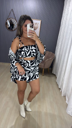Conjunto 3 peças Kimono - comprar online