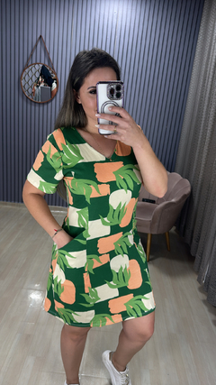 Vestido curto Viscolaicka cassi na internet