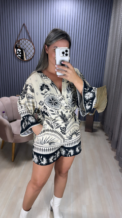 Conjunto kimono 2 peças stilo - loja online