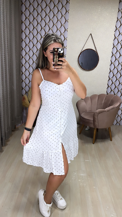 Vestido lista curto - Visajo Store