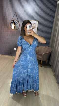 Vestido longo envelope - comprar online