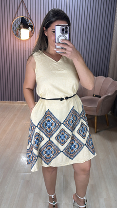 Vestido curto Nara - Visajo Store