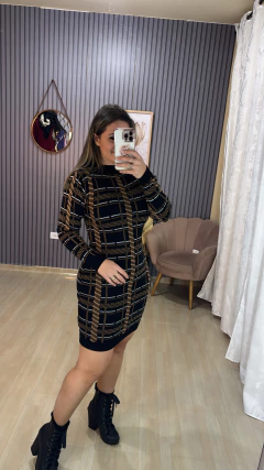 Vestido tricô modal Lua - comprar online