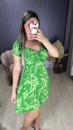 Vestido curto mikeila - loja online