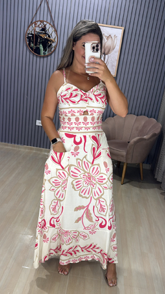 Conjunto saia longa Lauana na internet