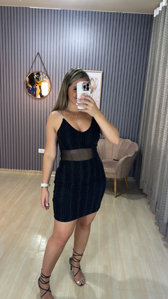 Vestido Tuli lurex - Visajo Store