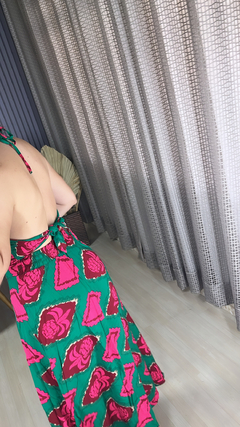 Conjunto saia MIDI flores - comprar online