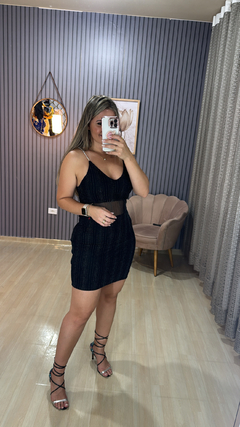 Vestido Tuli lurex