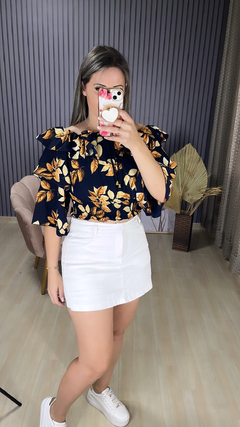 Cropped babado Duna - Visajo Store