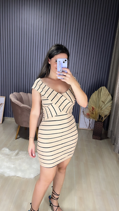 Vestido Ribana curto
