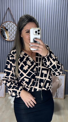 Croped camisa Vanessa - comprar online
