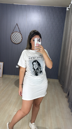 Camisetao vestido na internet