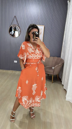 Conjunto saia bico - loja online