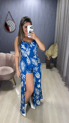 Imagem do Vestido longo com shorts