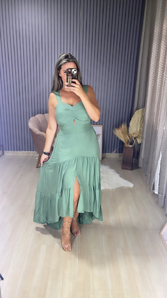 Vestido longo Bruna