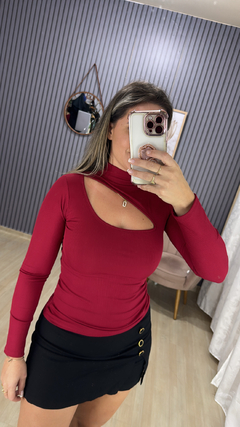 Imagem do Blusa térmica gola aberta