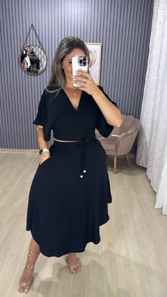 Imagem do Conjunto saia MIDI Bico