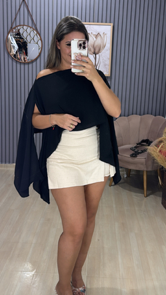 Croped Bata + top Duna - loja online