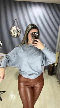 Blusa morcega fashion na internet