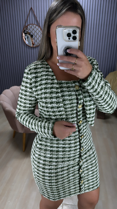 Vestido Tweed Paty