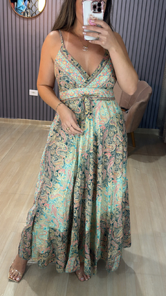 Vestido indiano alça - Visajo Store