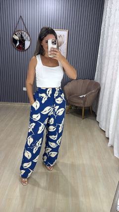 Calça pantalona farm - comprar online
