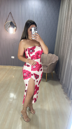 Vestido tomara que cai Alice