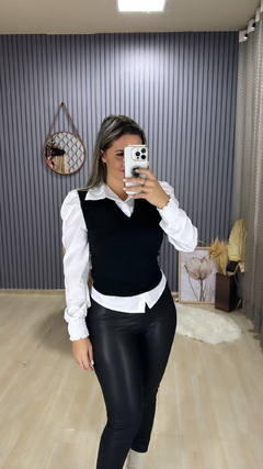 Blusa lanzinha com camisa - loja online