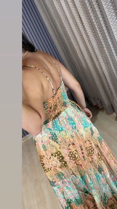Vestido indiano alça - comprar online