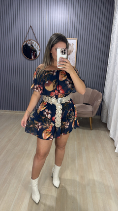 Vestido macaquinho Jordana - comprar online