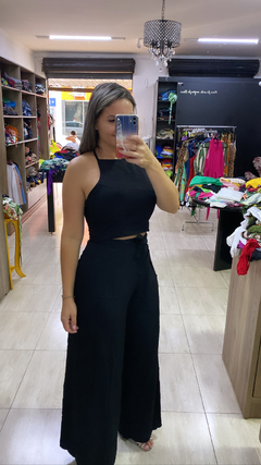 Conjunto calça envelope liso