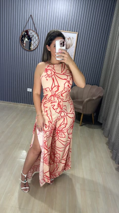 Macacão envelope flores - Visajo Store