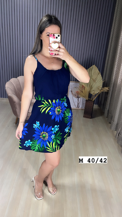 Vestido curto alça
