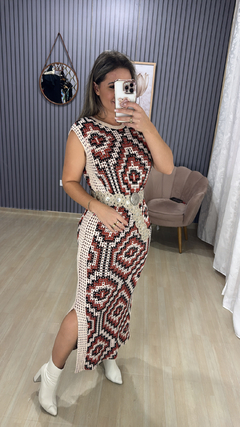 Vestido tricô modal MARA - loja online