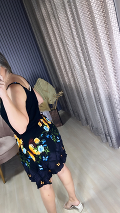 Vestido curto alça - Visajo Store